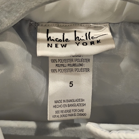 Nicole Miller New York Light Blue Kids Puffer Vest - Picture 5 of 9